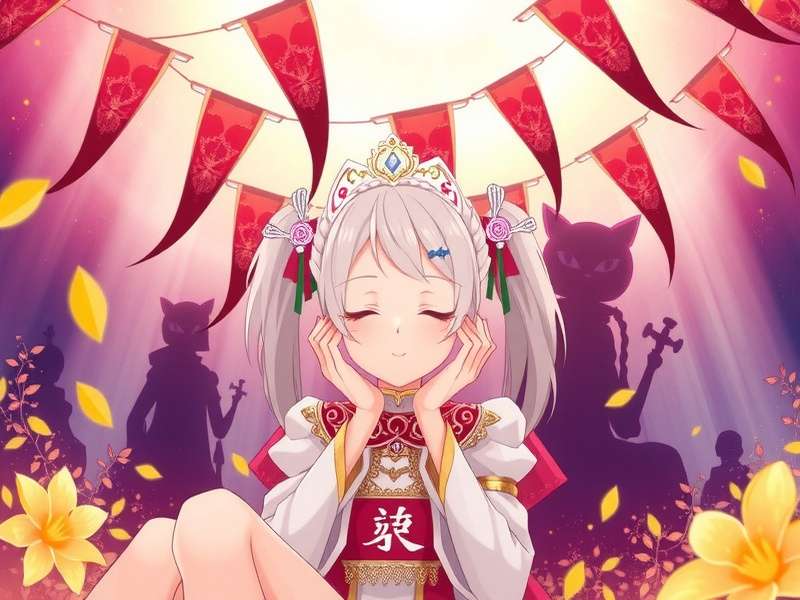 Diwali celebration in the game Festival in Saffron Hero S Path